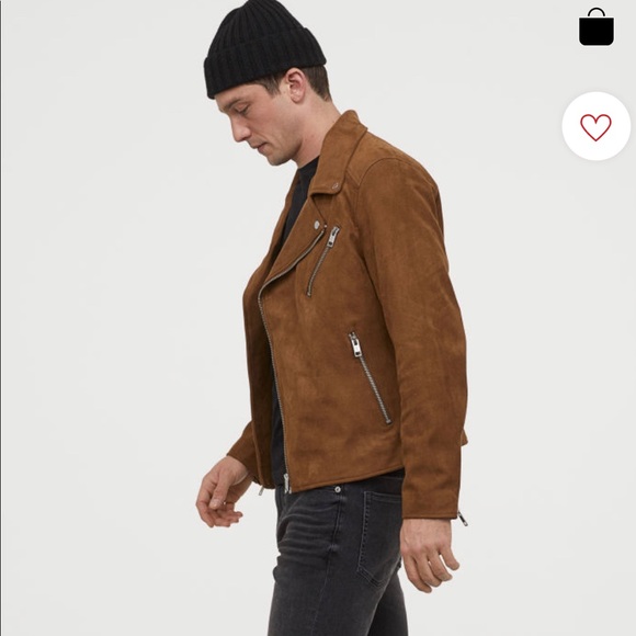 suede jacket h&m